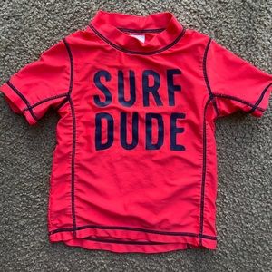 Carter’s swim top rash guard 3T